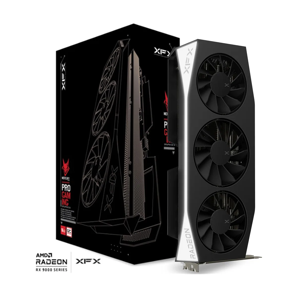 XFX Mercury AMD Radeon RX 9060 XT OC Gaming Edition 16GB