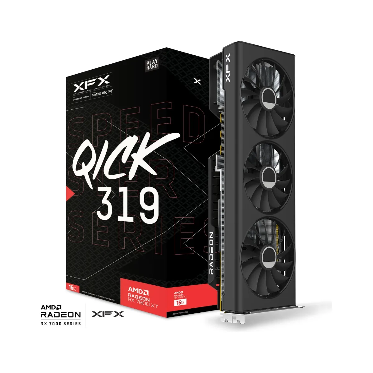 XFX Speedster QICK 319 Radeon RX 7800 XT Core Edition