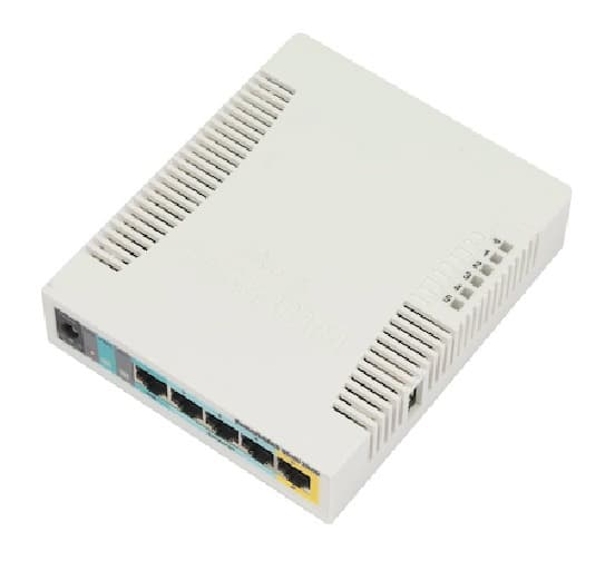 MikroTik RB951Ui-2HnD Wireless Router with PoE
