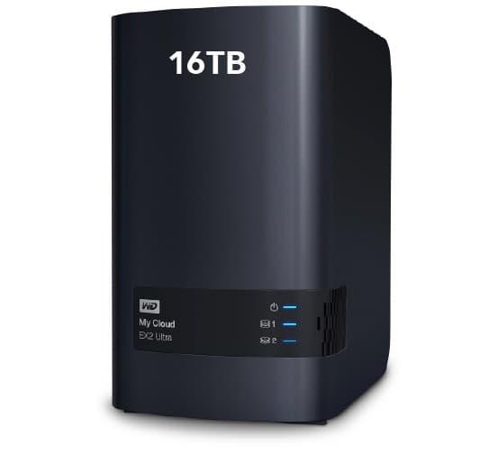 WD My Cloud Expert Series 16TB NAS