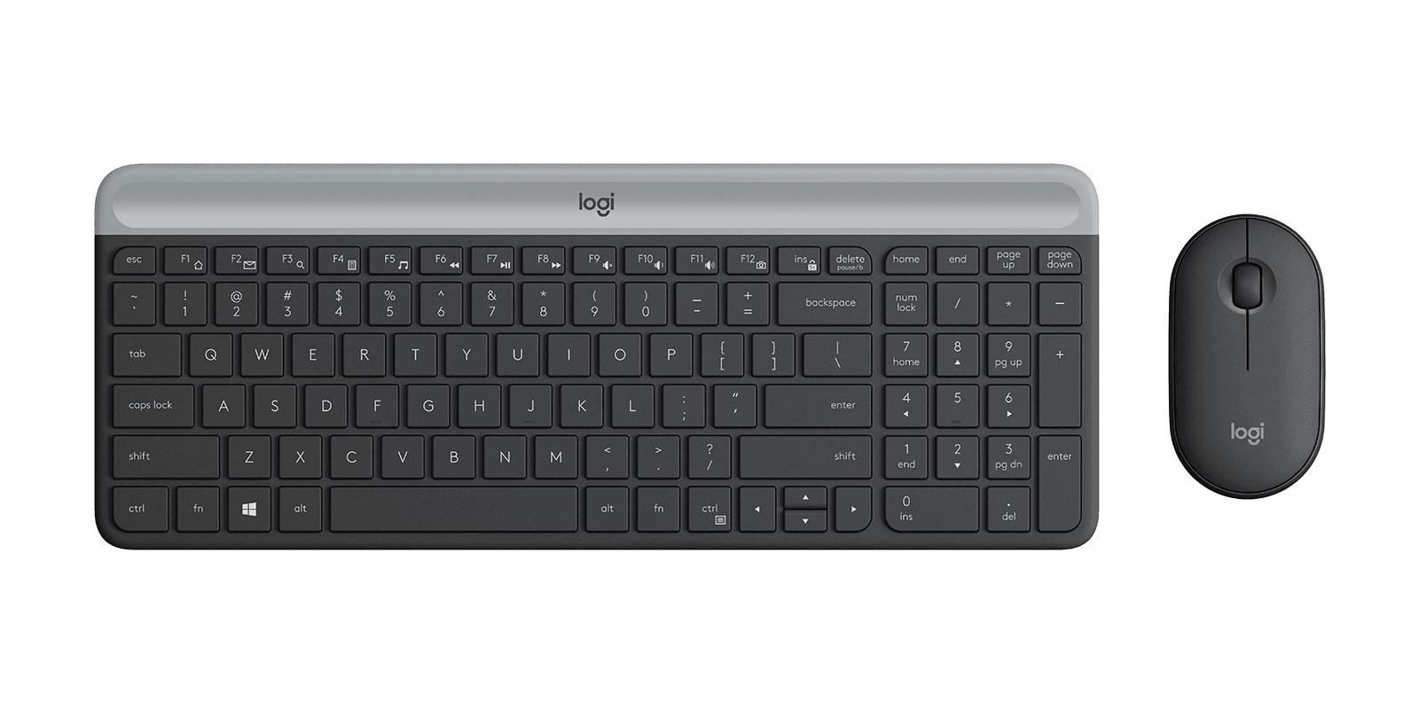 Logitech MK470 Slim Wireless Keyboard and Mouse Combo