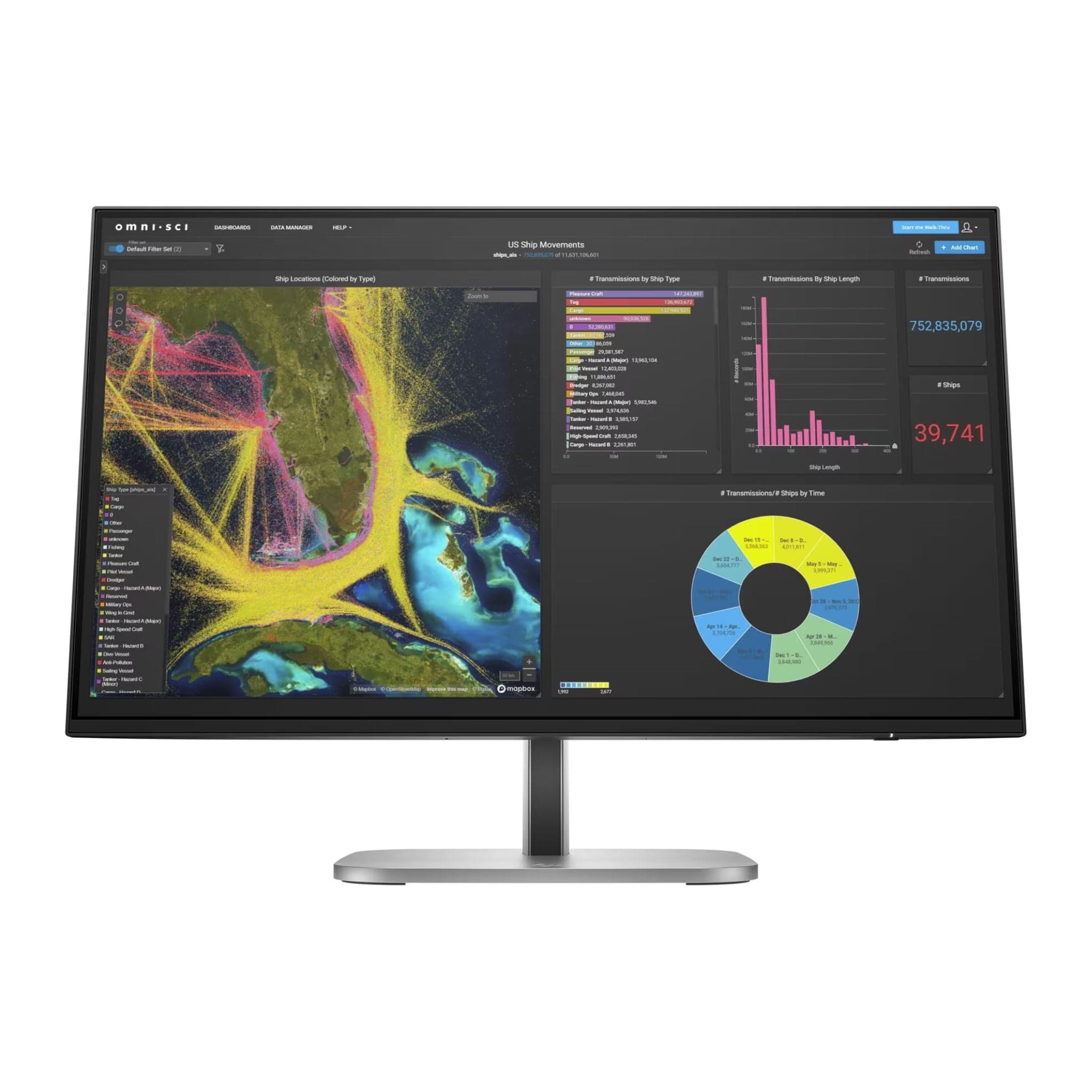 HP Series 5 Pro 524pu 23.8" FHD USB-C Monitor