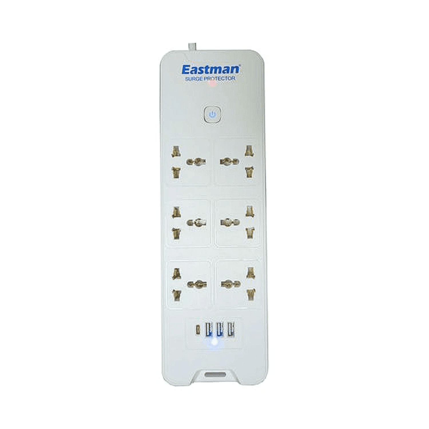 Eastman 6-Way Surge Protector with USB