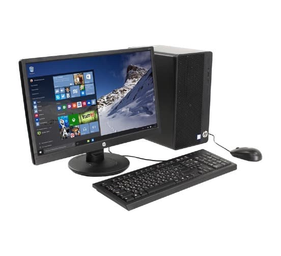 HP 290 G2 Core i3 4GB 1TB Desktop with Monitor