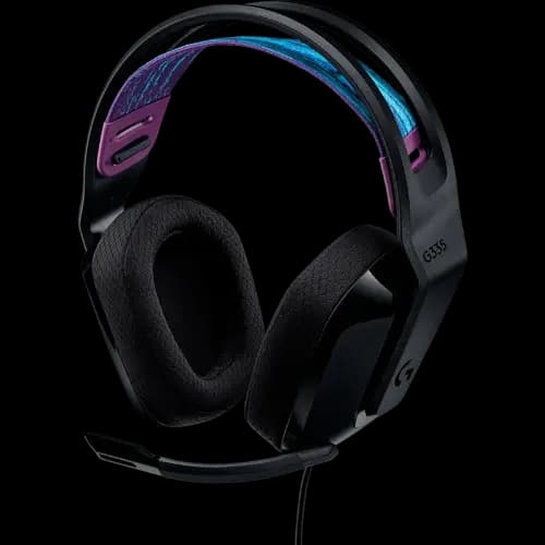 Logitech G335 Wired Gaming Headset Black