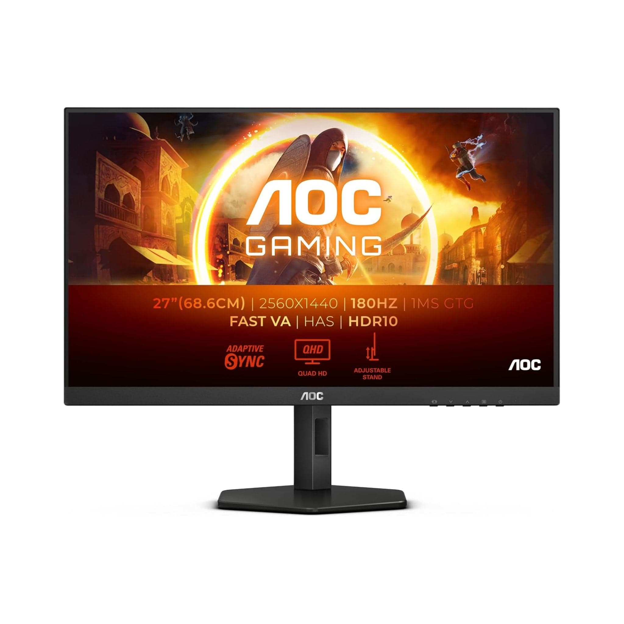 AOC Q27G4XND 27" QHD 180Hz 0.5ms Gaming Monitor