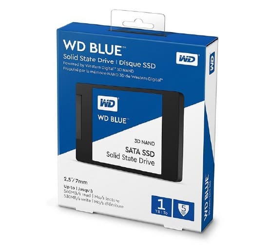 Western Digital Blue 1TB 3D NAND SATA SSD