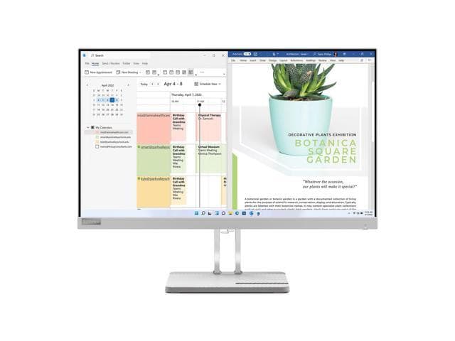 Lenovo L24e-40 23.8" FHD Ultra-Slim Monitor