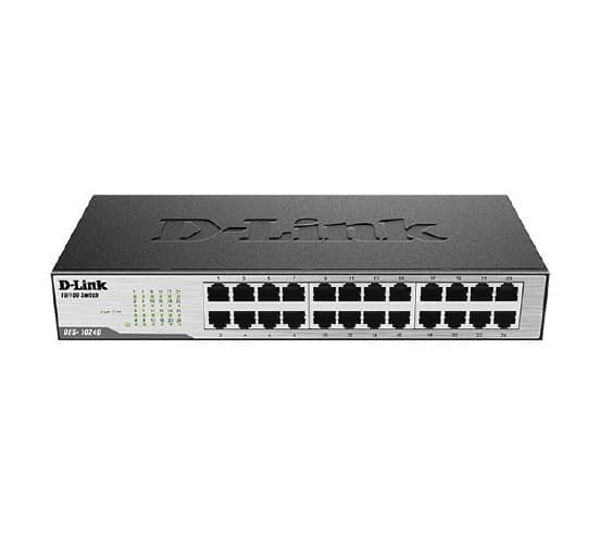 D-Link DES-1024D 24-Port Unmanaged Switch