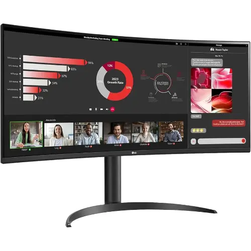 LG 34WR50QC-B 34" WQHD Curved UltraWide 100Hz Monitor