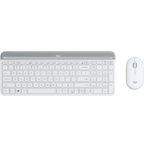 Logitech MK470 Slim Wireless Combo Off-White