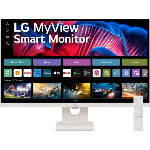 LG 27SR73U-W MyView 27" 4K UHD Smart Monitor