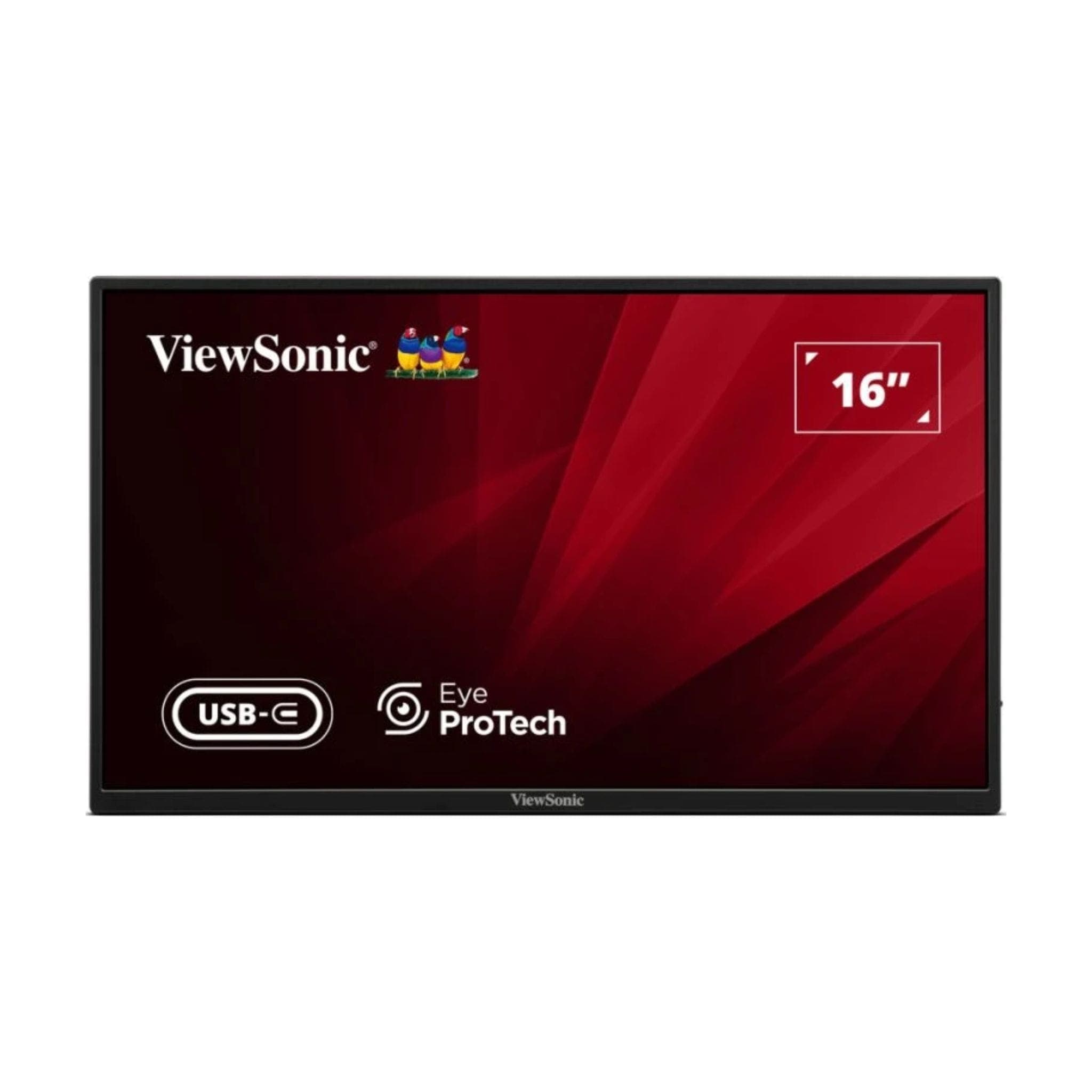 ViewSonic VA1650 16" USB-C Portable Monitor