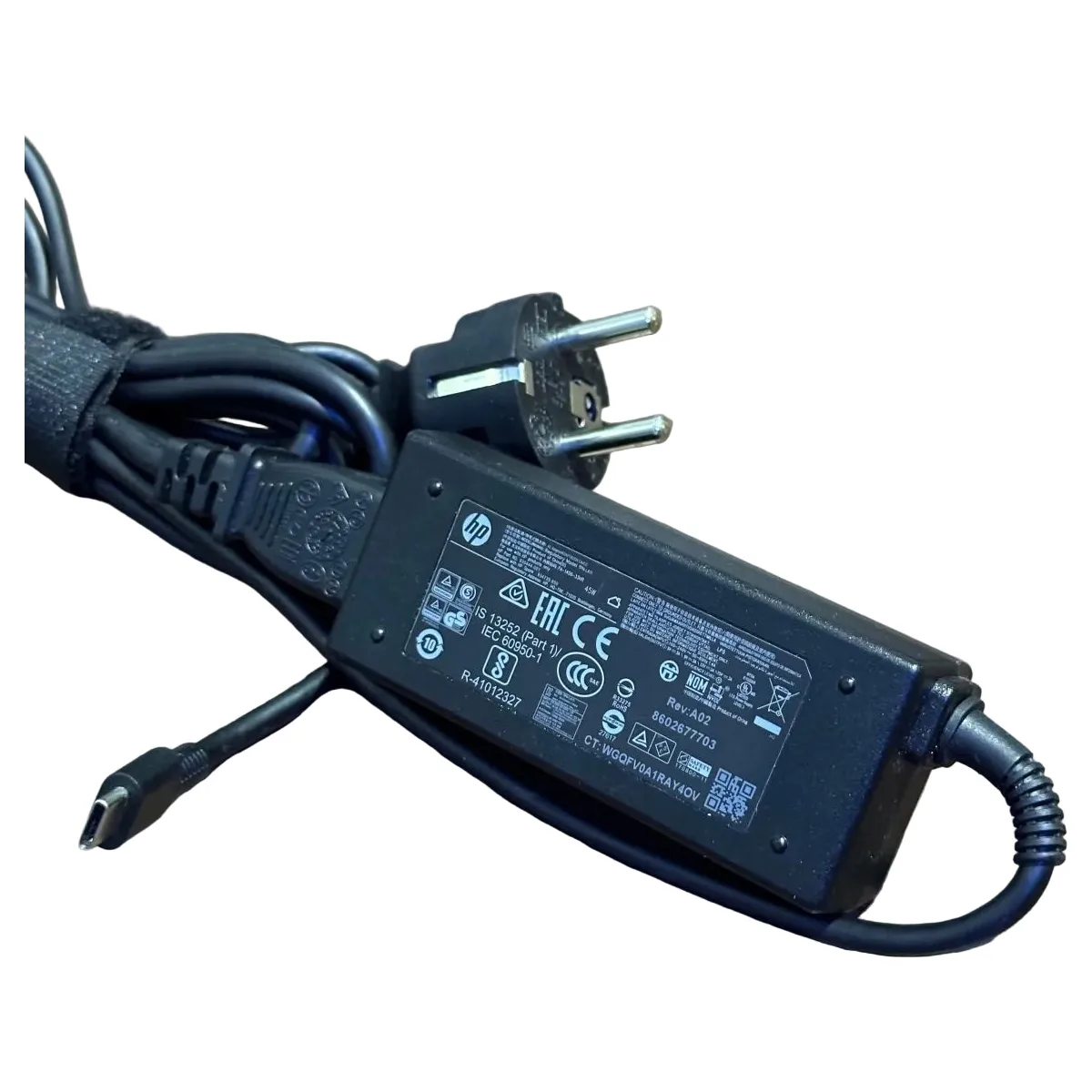 HP 45W USB-C Laptop Charger