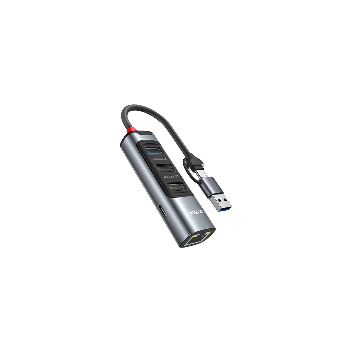 Yesido HB21 USB Docking Station with RJ45